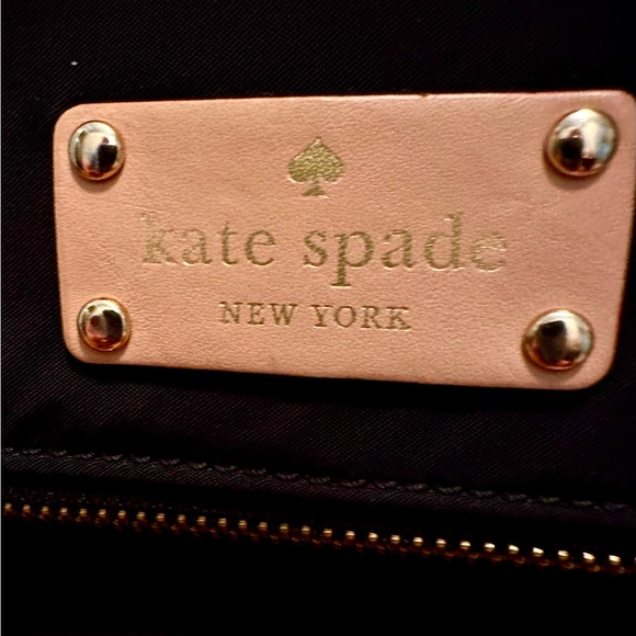 Kate Spade ♠️ New York Kennedy Park Aleah Nylon Crossbody Folding Bag, Black - Picture 3 of 10